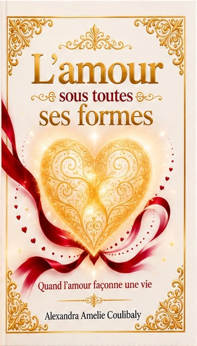 Couverture de L’amour sous toutes ses formes : Quand l’amour façonne une vie, par Alexandra Amelie Coulibaly